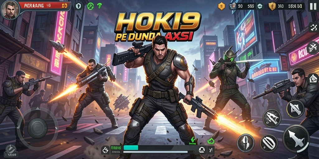 Screenshot HOKI9 menampilkan aksi seru dalam pertempuran.