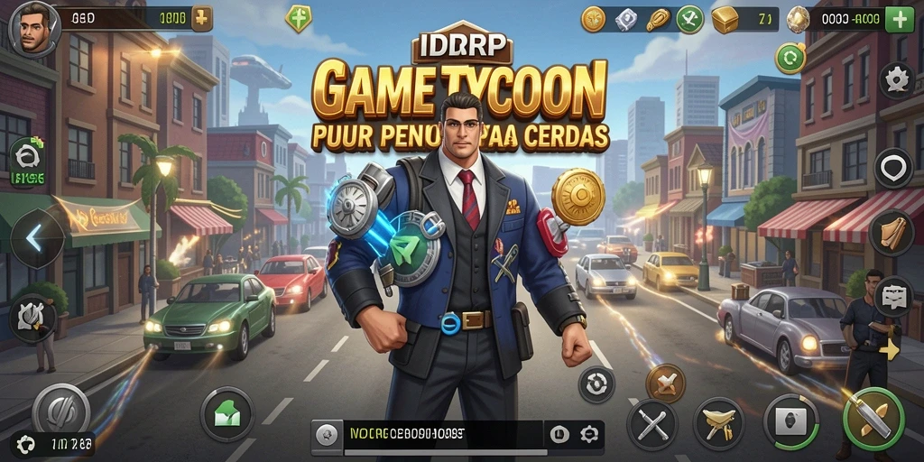Tampilan gameplay IDRRP yang seru dan penuh strategi.