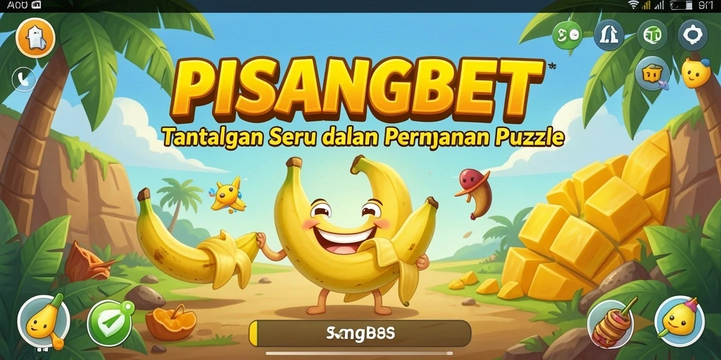Screenshot utama PISANGBET menampilkan gameplay Puzzle yang seru.