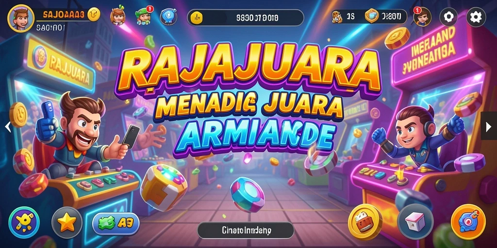 Tampilan gameplay RAJAJUARA yang seru dengan berbagai tantangan.