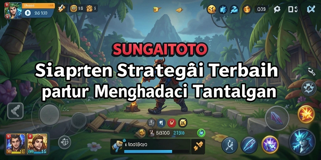 Tampilan gameplay SUNGAITOTO dengan strategi yang menegangkan.